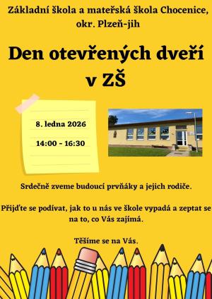 Den otevřených dveří v ZŠ a MŠ 1